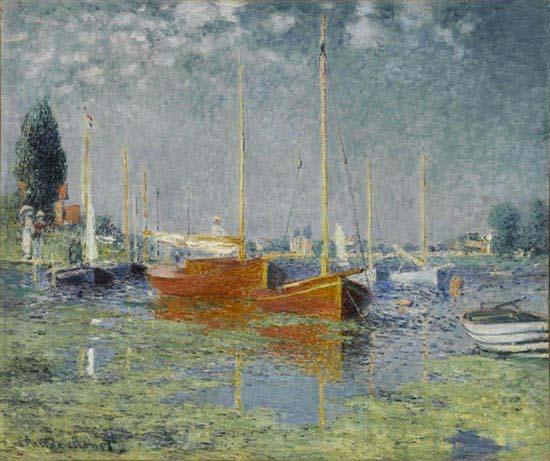 Claude Monet Argenteuil, Norge oil painting art